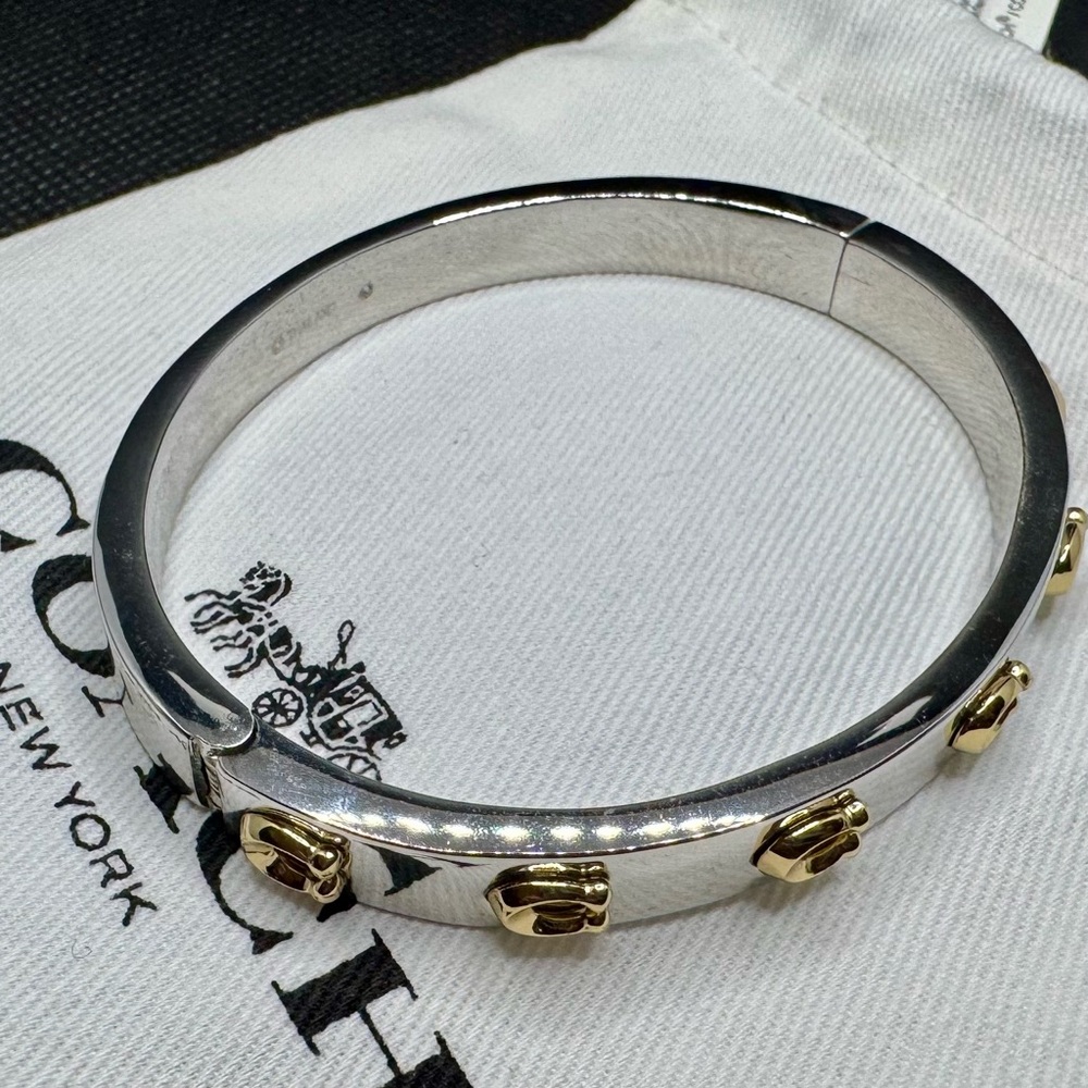 Coach Silver and Gold Women's Bracelet
